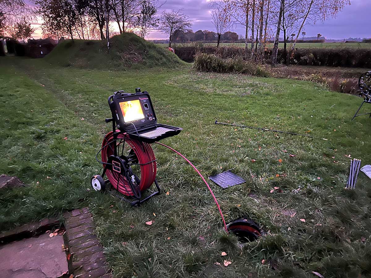 Drain inspections with fibre optic camera in Norfolk